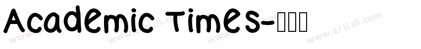 Academic Times字体转换